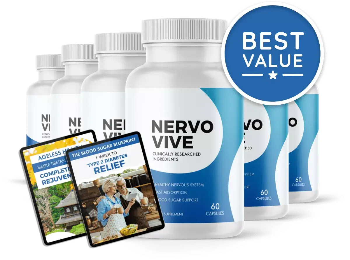NervoVive 6 bottles best value