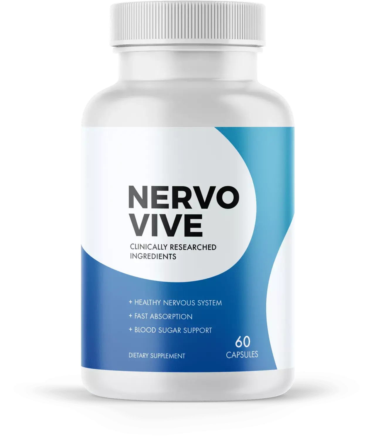 NervoVive nerve support supplement bottle