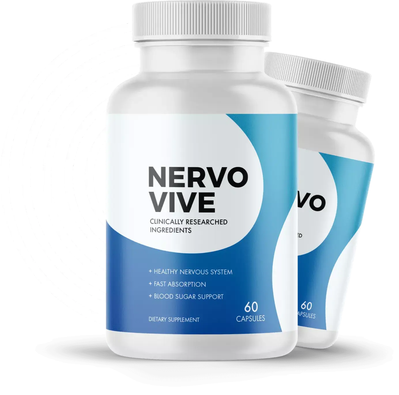 NervoVive supplement bottles